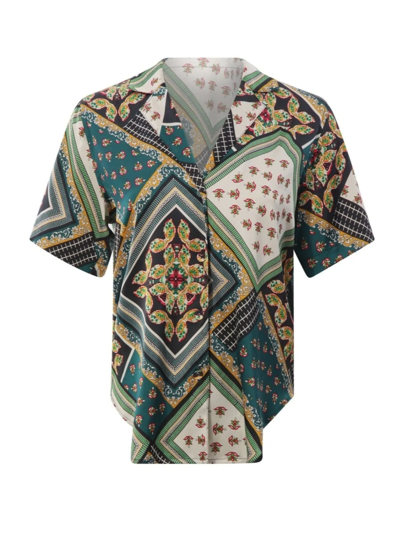 01 BANDANA BOWLER SHIRT