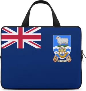 15 Inch Equatorial Guinea Flag Laptop Bag, Protective Neoprene Case for Computer & Tablet