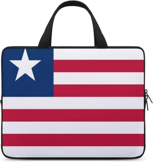 15 Inch Equatorial Guinea Flag Laptop Bag, Protective Neoprene Case for Computer & Tablet