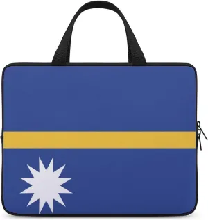15 Inch Equatorial Guinea Flag Laptop Bag, Protective Neoprene Case for Computer & Tablet