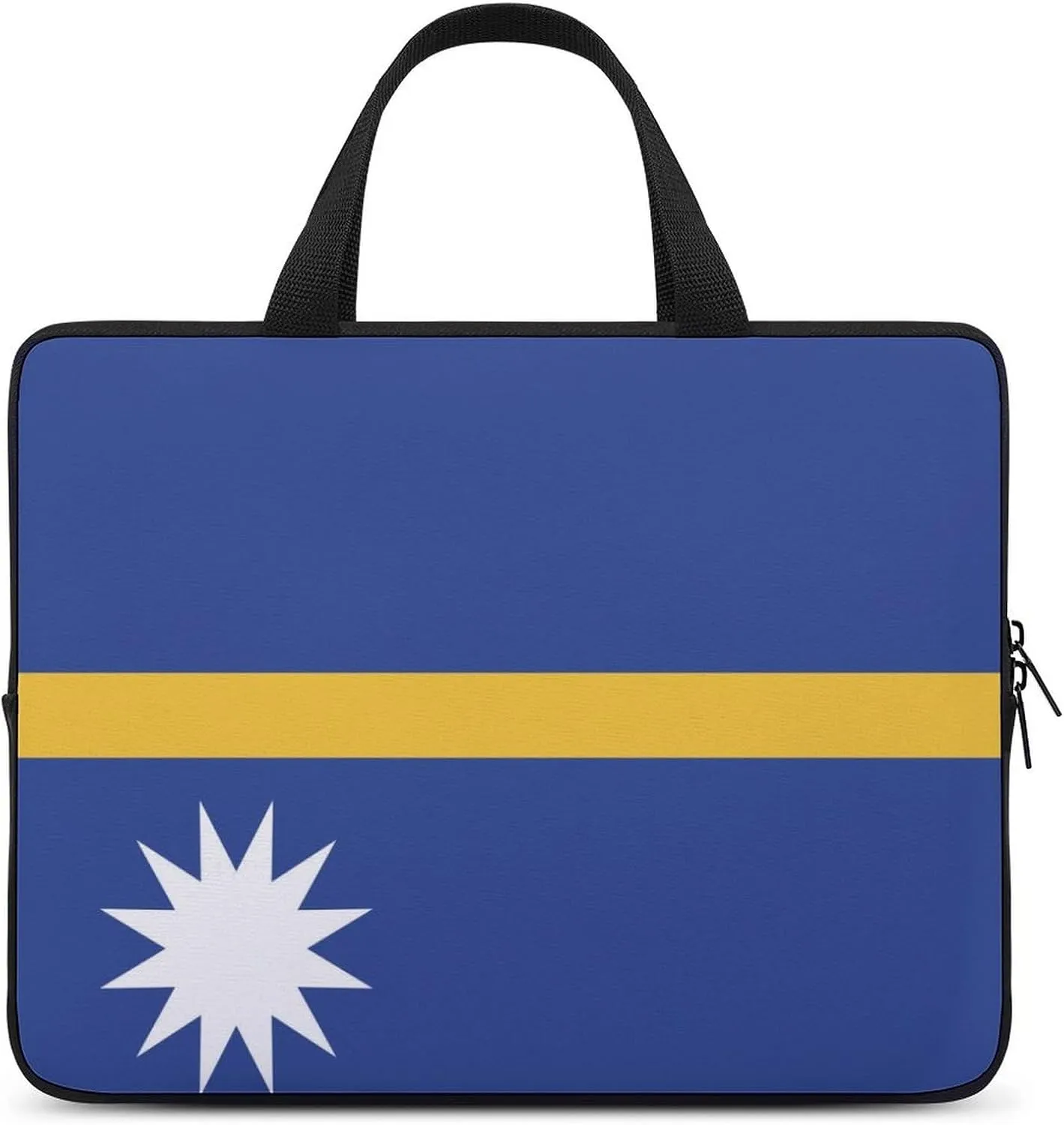 15 Inch Equatorial Guinea Flag Laptop Bag, Protective Neoprene Case for Computer & Tablet