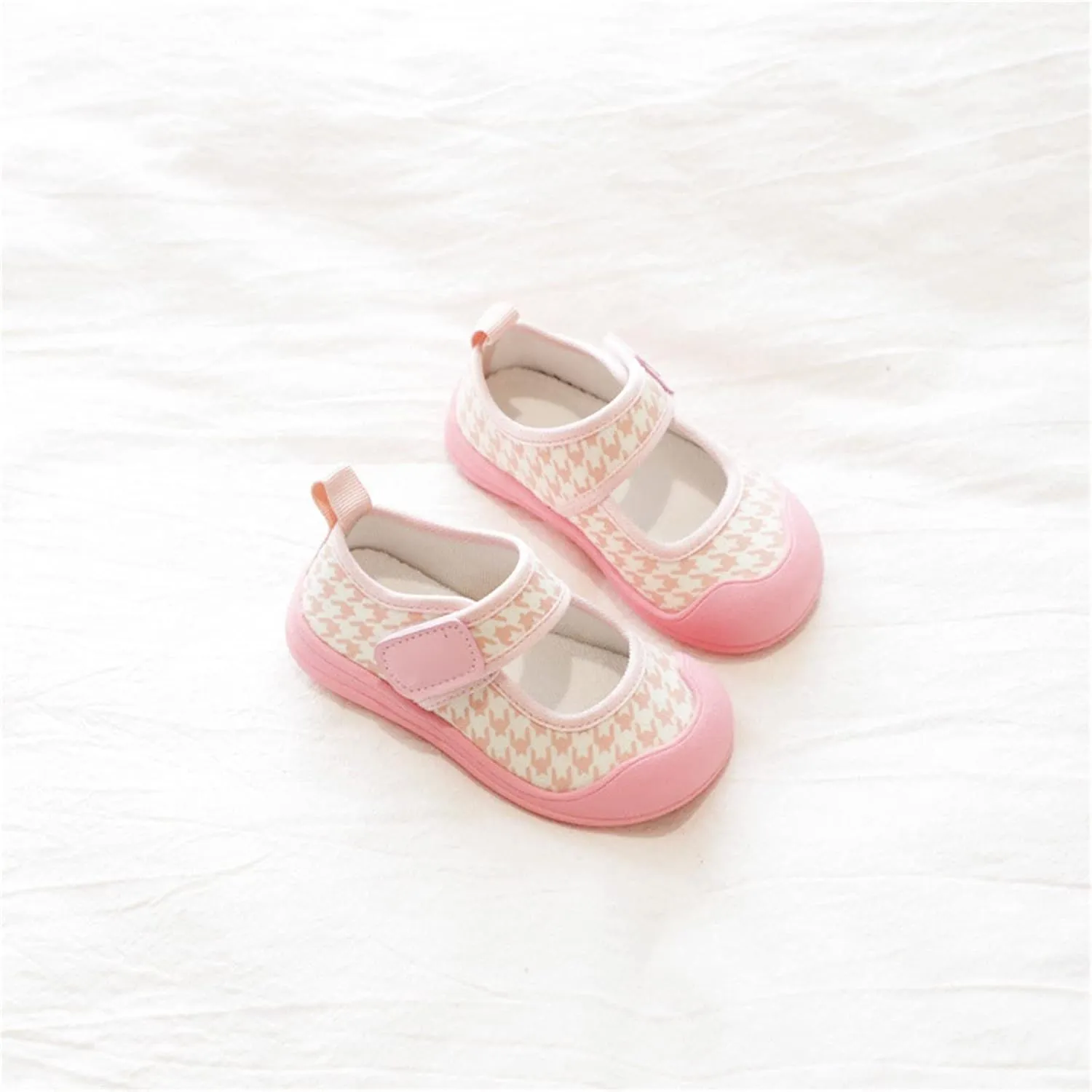 2025 Toddler Baby Girl Shoes Canvas Shoes Baotou Sandals Baby Soft Soles Non Slip Suitable For 2 To 11 Years