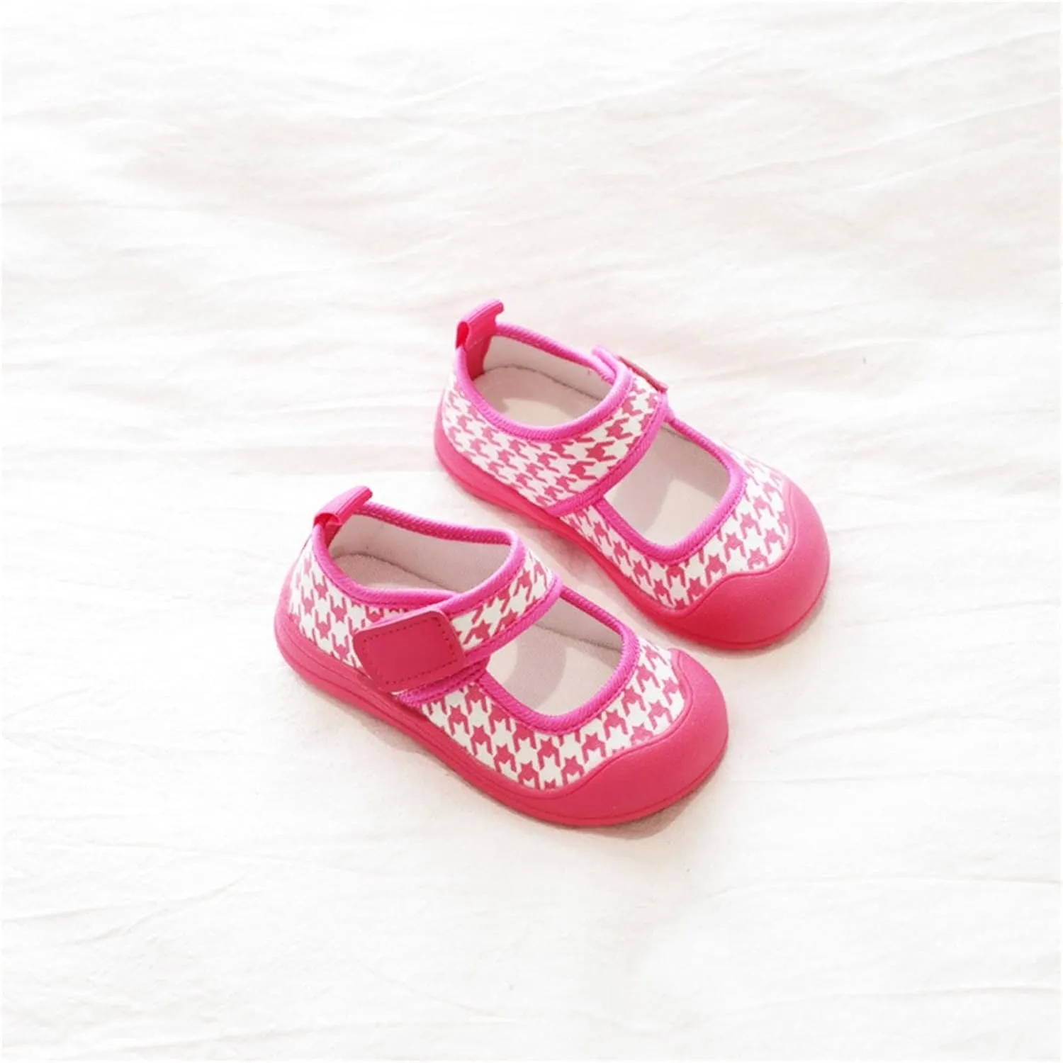 2025 Toddler Baby Girl Shoes Canvas Shoes Baotou Sandals Baby Soft Soles Non Slip Suitable For 2 To 11 Years