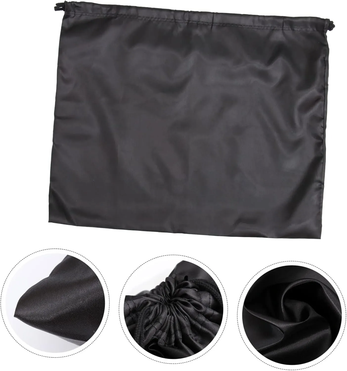 2pcs Heavy Duty Storage Bags Dustproof Drawstring Tote Bag for Clothing Quilt