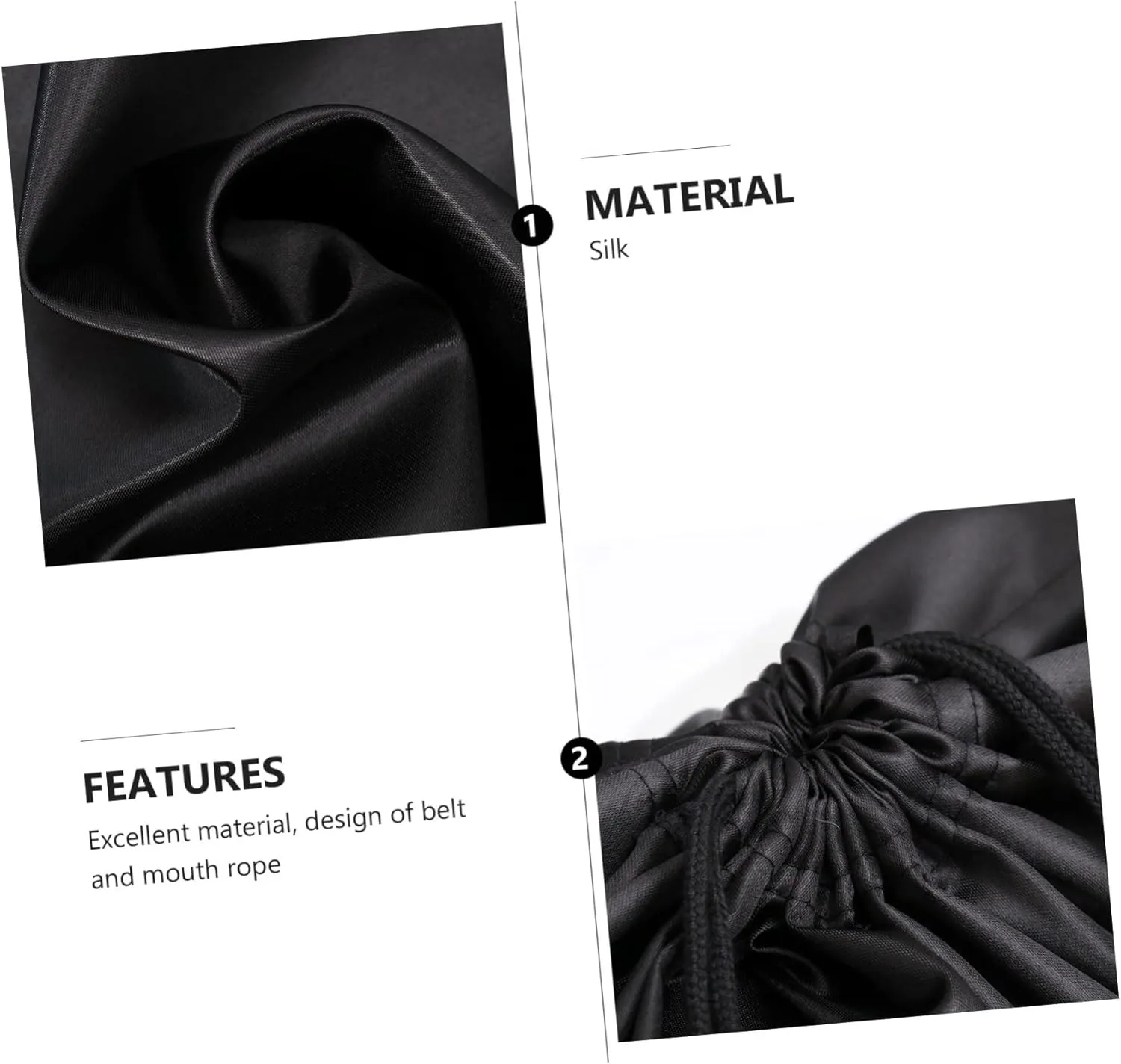 2pcs Heavy Duty Storage Bags Dustproof Drawstring Tote Bag for Clothing Quilt
