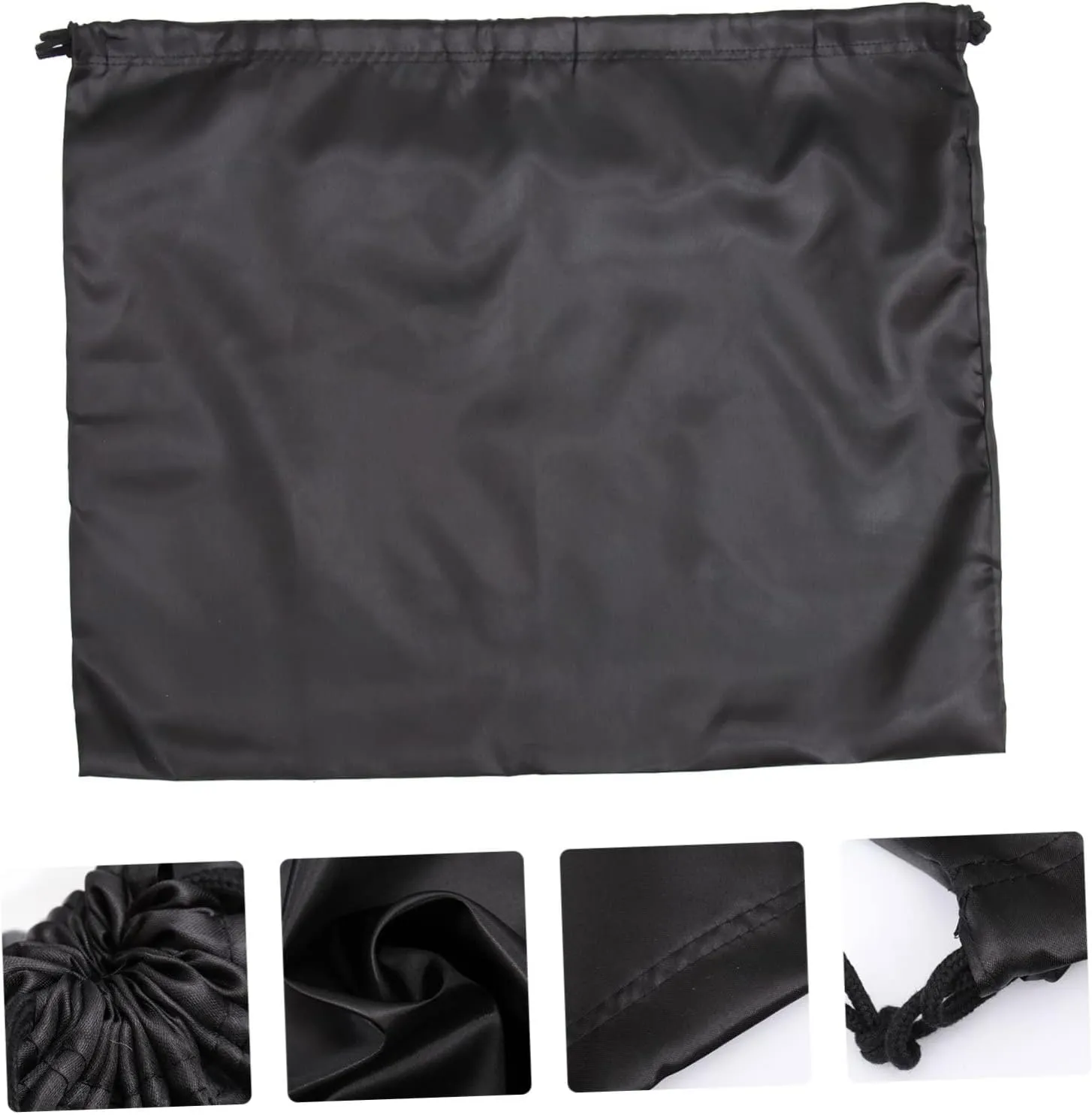 2pcs Heavy Duty Storage Bags Dustproof Drawstring Tote Bag for Clothing Quilt