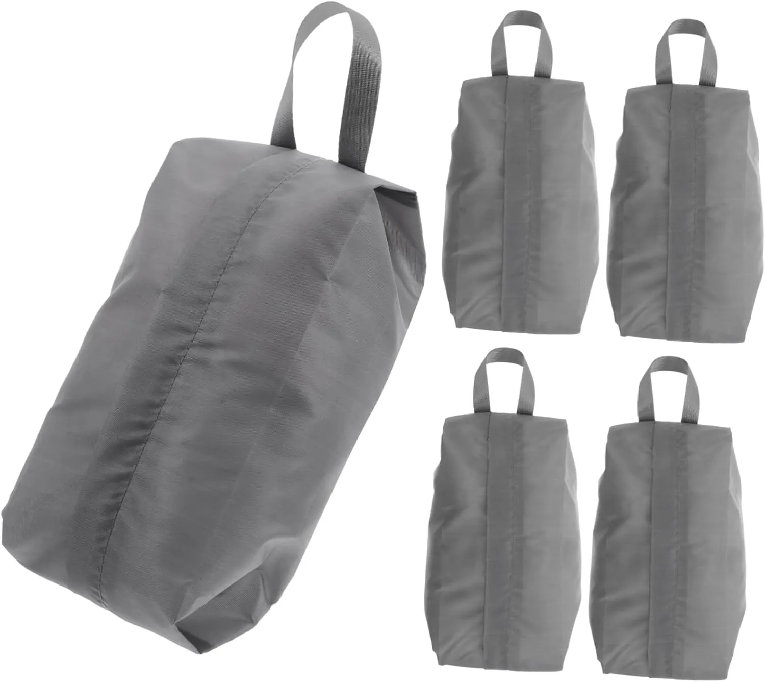 5pcs Travel Organizer Bags for Underwear Makeup and Clothes Portable Canvas Storage Pouches for Suitcase Packing Business Trips and Daily Use