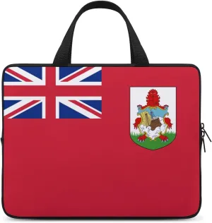 Abkhazia Flag Laptop Sleeve 15 Inch, Slim Protective Case with Handle for Notebook