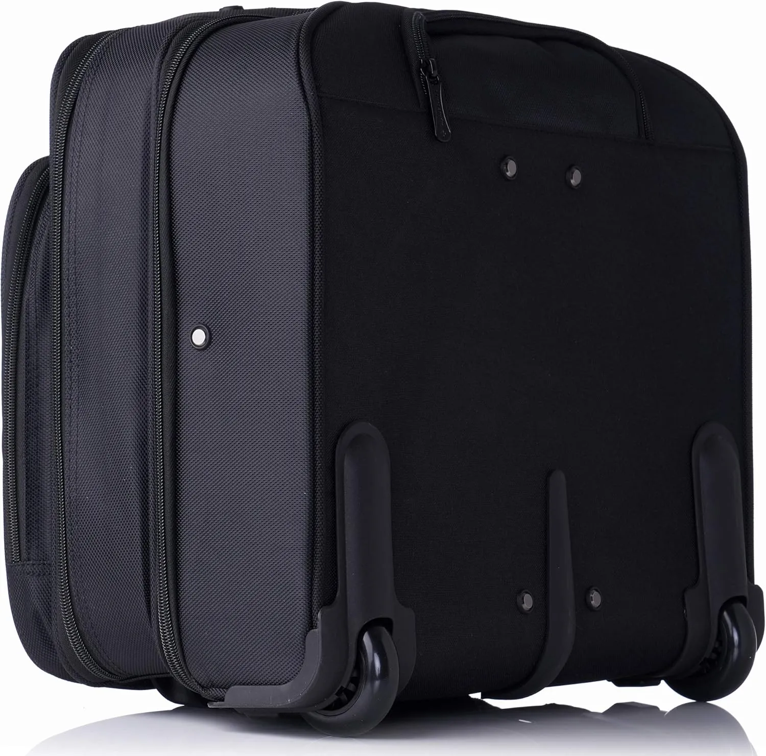Alpine Swiss Rolling Laptop Briefcase Wheeled Overnight Carry on Bag Up to 15.6 Inches Notebook - Carries Legal Size Files