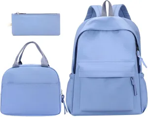 Anti Theft Backpack with Secured Zipper Soft Rucksack Ladies Shoulder Bags Medium Zipper Animal Print Rucksack(Blue)