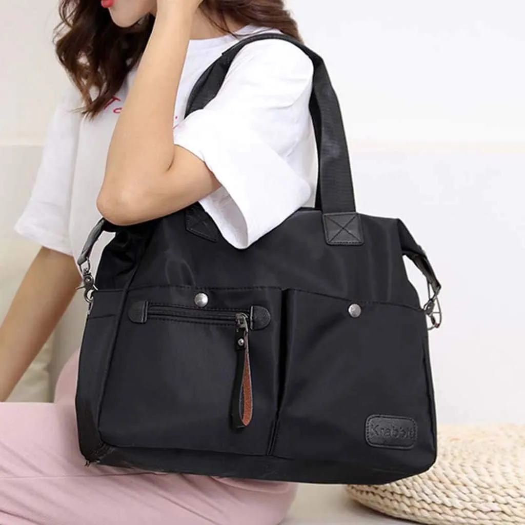 Anti Theft Crossbody Bags for Women Satchel Purses with Multi Zipper Pocket Carry Options for Work and Daily Use(Black)