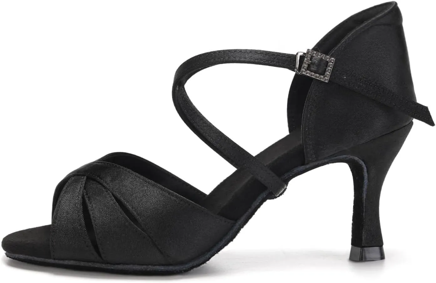 AOQUNFS Women's Latin Dance Shoes Professional Ballroom Salsa Practice Performance Dancing Shoes,Model EM3047
