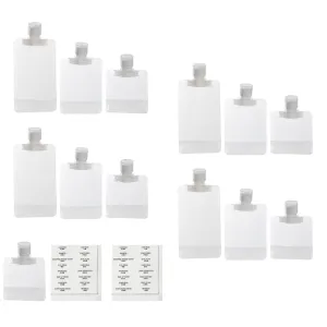 Artibetter 1 Set Travel Bag Squeeze Pouches Refillable Travel Shampoo Bottles Lotion Storage Bag Refillable Spout Pouch Makeup Packing Bag Lotion Pouches Empty The Pet Suitcase Baby Formula
