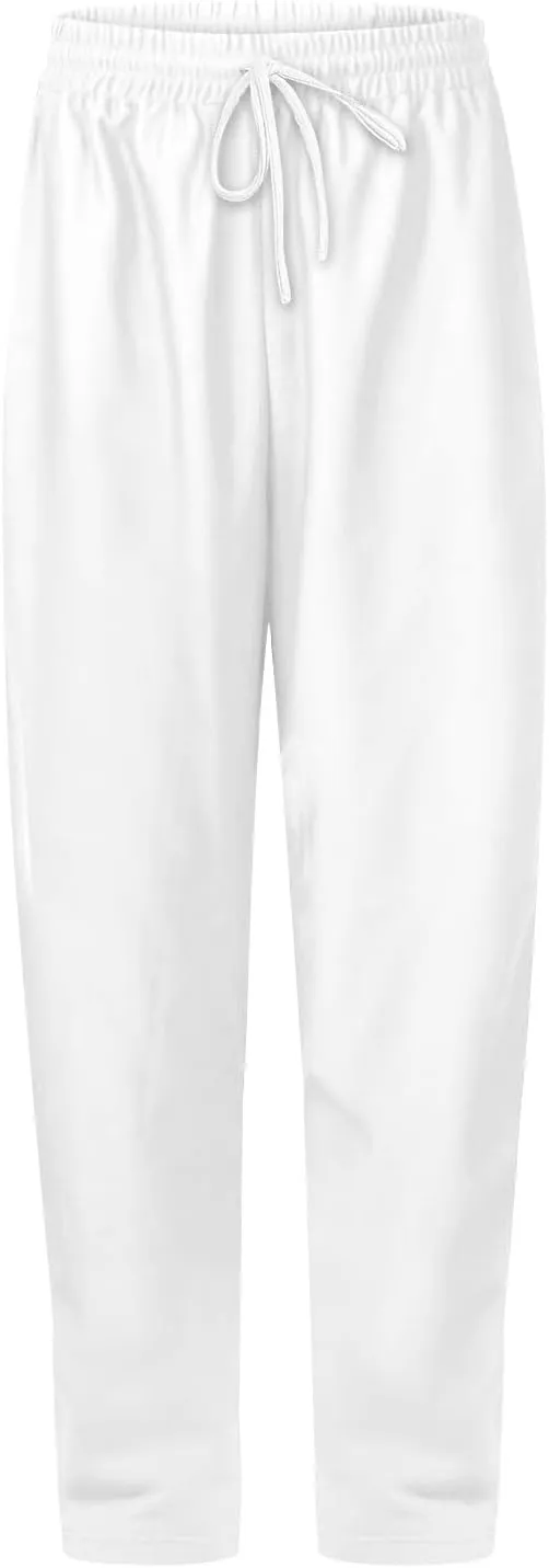 Baggy Wide Leg Sweatpants for Women Elastic High Waisted Loose Fit Lounge Pants Drawstring Joggers with Pockets 2024