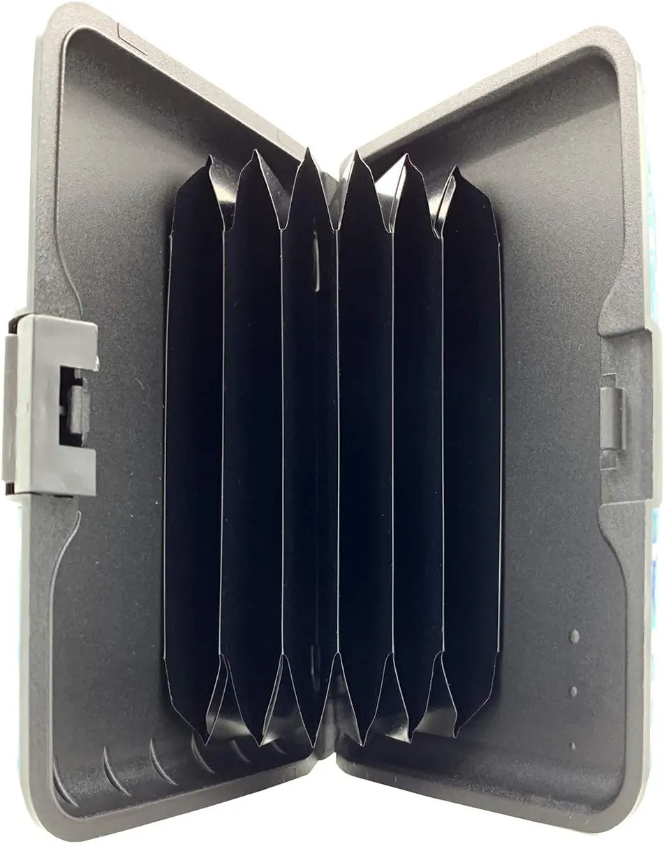 BFL RFID Credit Card Holder for Women or Men, Theft Proof Credit Card Holder, Slim Design Fits in Pocket (Bridge)