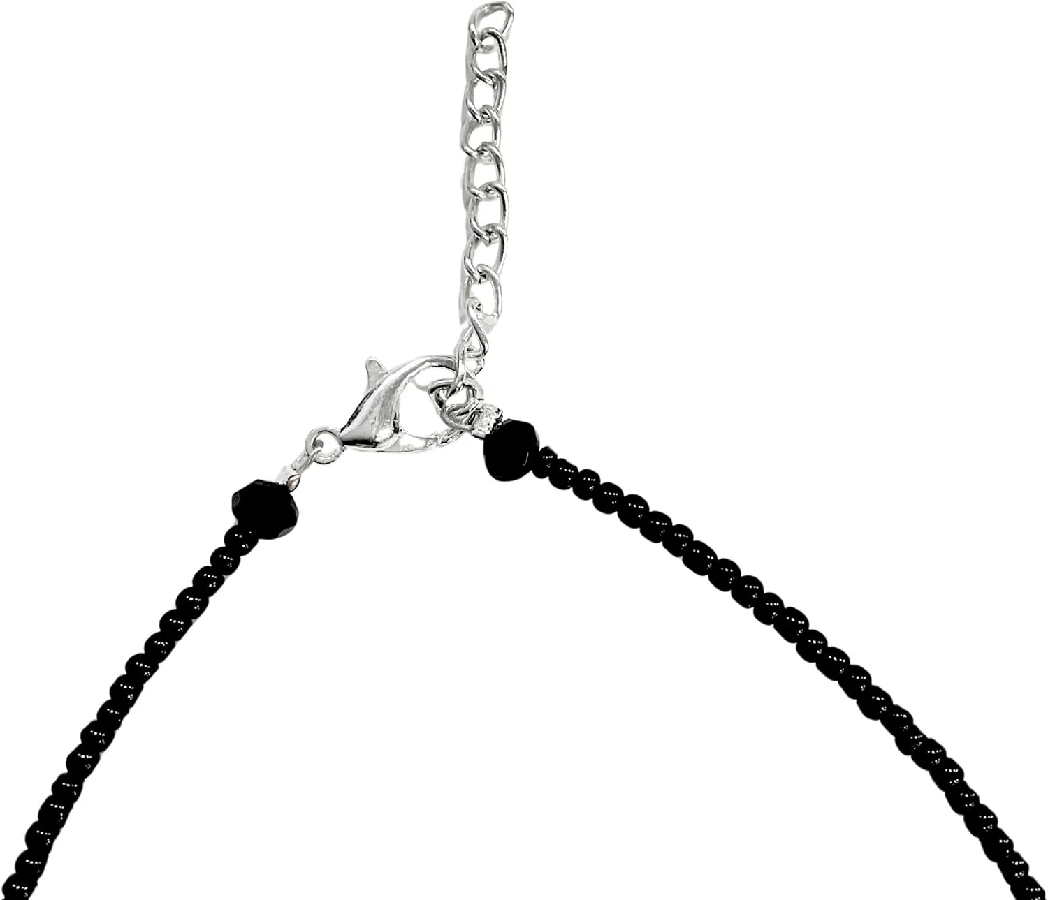Black Bead Crystal Evil Eye Anklet Bracelet for Women Handmade Simple Waterproof Ankle Foot Bracelets for Women Minimalist Jewelry Adjustable