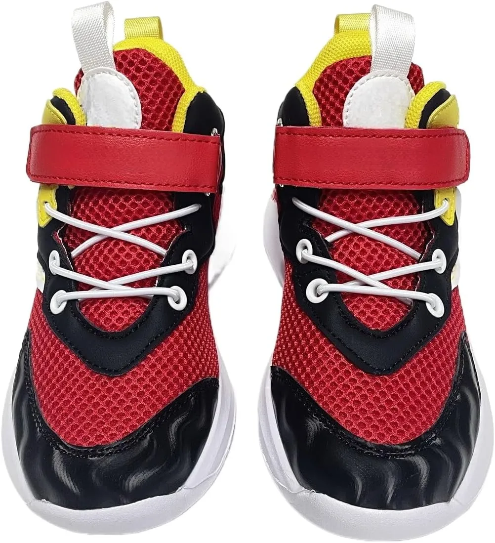 Boys Basketball Shoes Kids Athletic Sneakers Outdoor Running Mid Cut