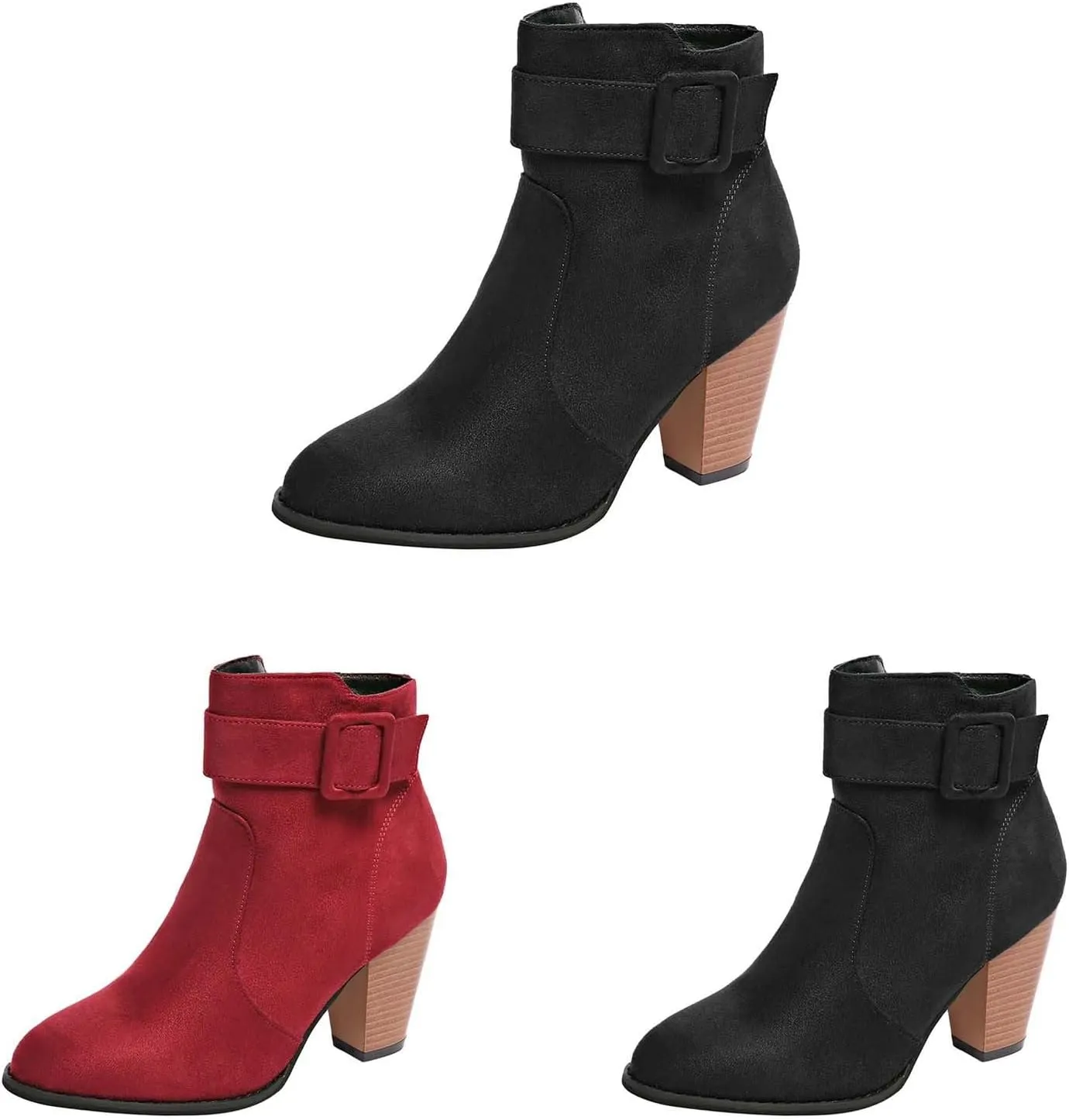 Brown Ankle Boots Cowboy Booties for Women Western Boots Arch Support Women Womens Ankle Boots No Heel Dressy Black Ankle Slim Heels Boots