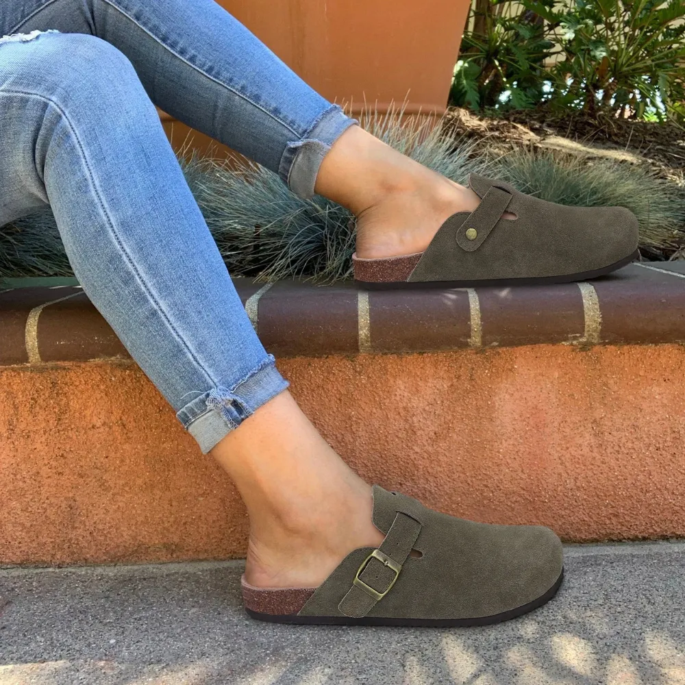 Camila | Stylish Cork Slip-On Slippers