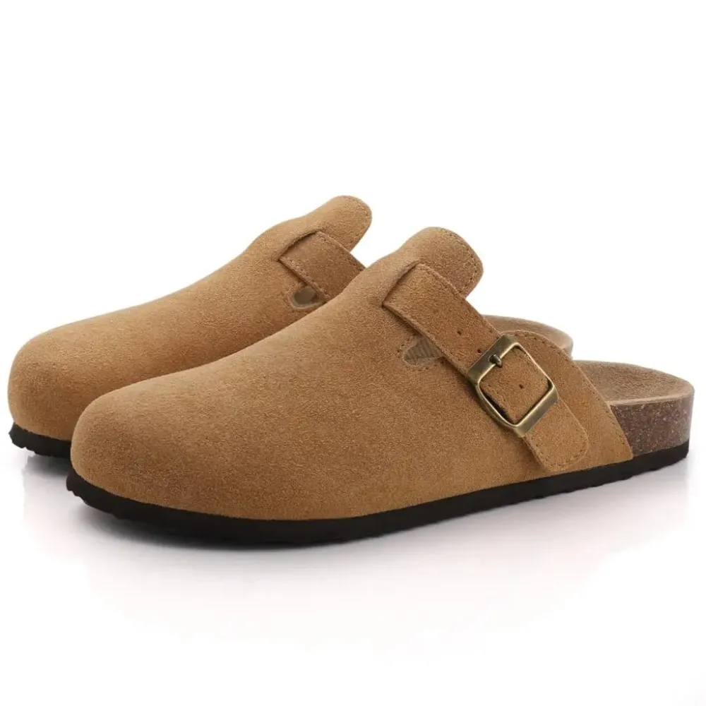 Camila | Stylish Cork Slip-On Slippers