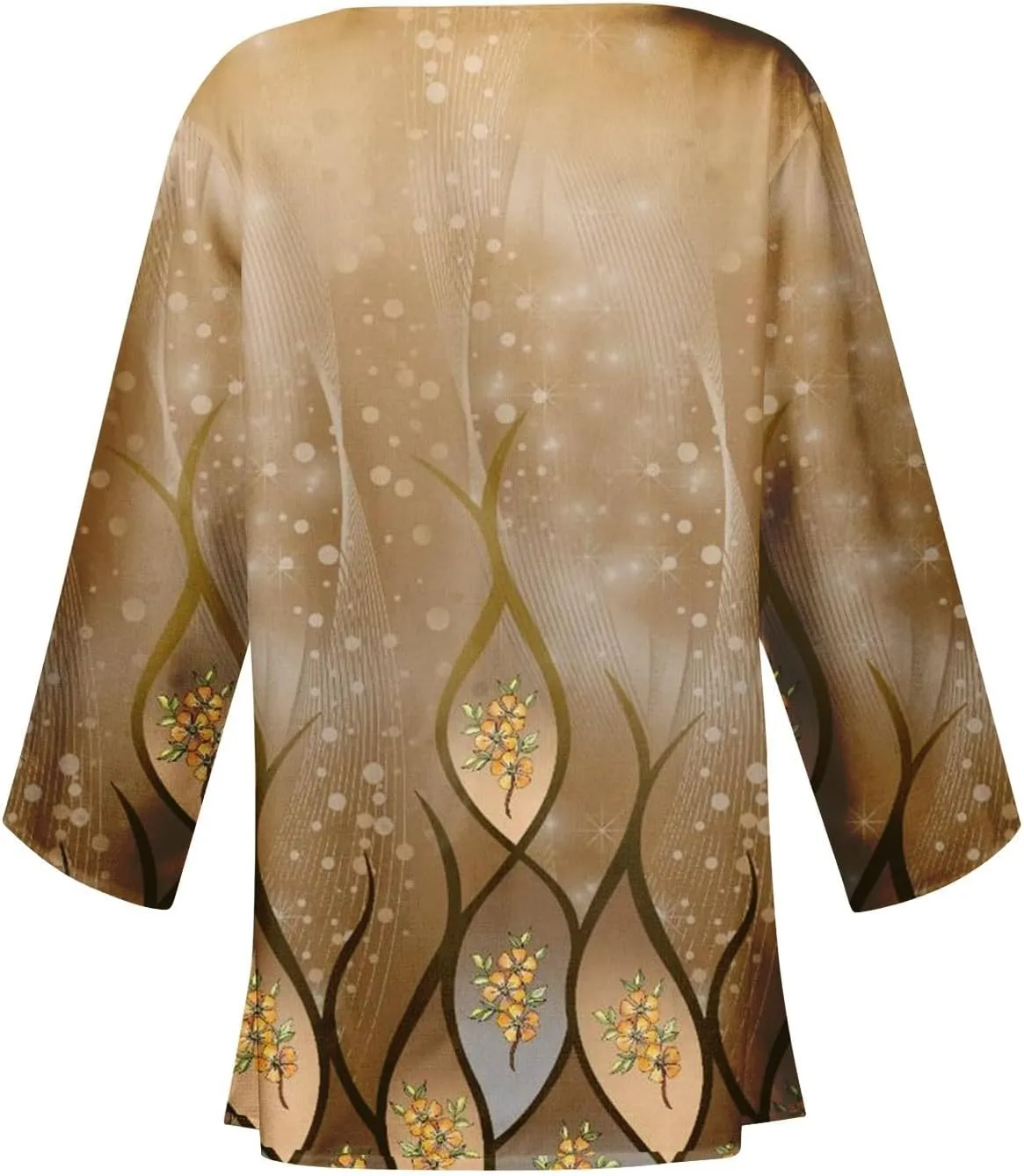 Cardigan Sweaters for Women Long Sleeve Sweaters Fashion Floral Print Dusters Kimono Cardigan Thin Workout Jacket