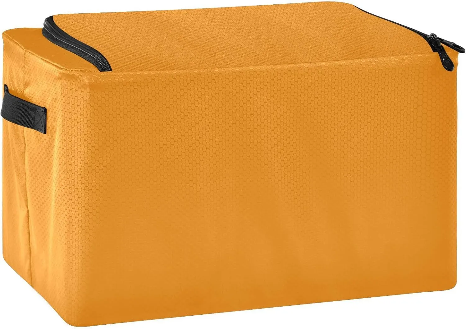 CHIFIGNO Tangerine Garment Bags for Storage, Waterproof Polyester Fabric, 43 x 29 x 25.5 Cm for Clothes, Toys