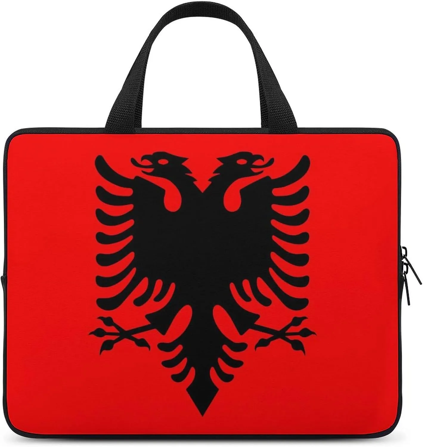 Comoros Flag Laptop Case 15-15.6 Inch, Durable Slim Sleeve with Handle for Notebook