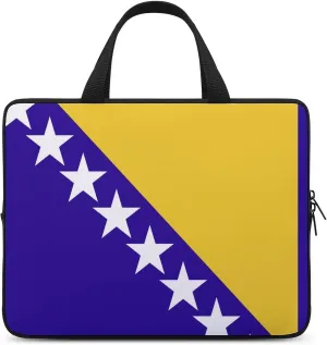 Comoros Flag Laptop Case 15-15.6 Inch, Durable Slim Sleeve with Handle for Notebook