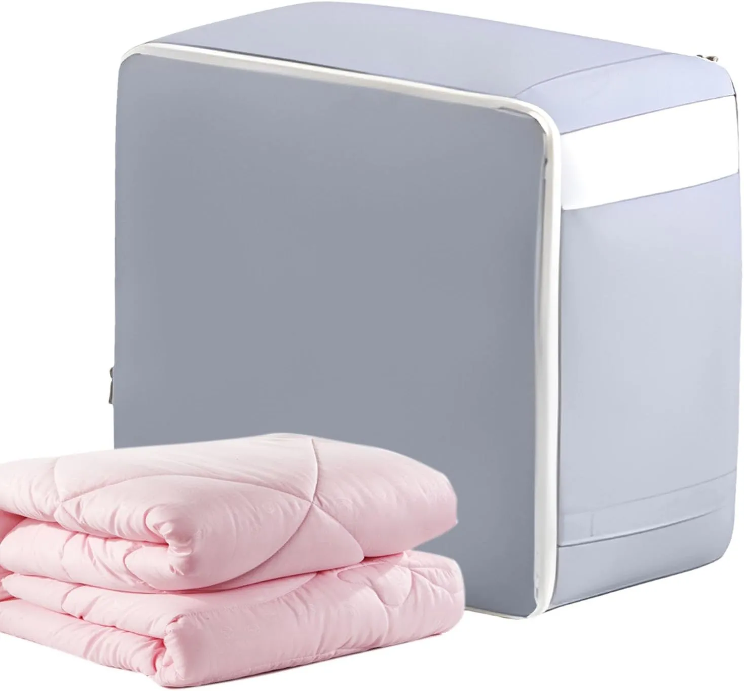 Compression Organizer Bags with Large Capacity - Reusable Travel Packing Cubes, Space-Saving Bags with Window for Suitcase, Compression Bags for Travel