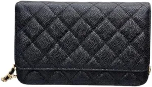 Designer Womens Chain Wallet - Classic Mini Sheepskin Coin Purse, Luxury Leather Clutch with Gift Box, for Daily Use & Gifts