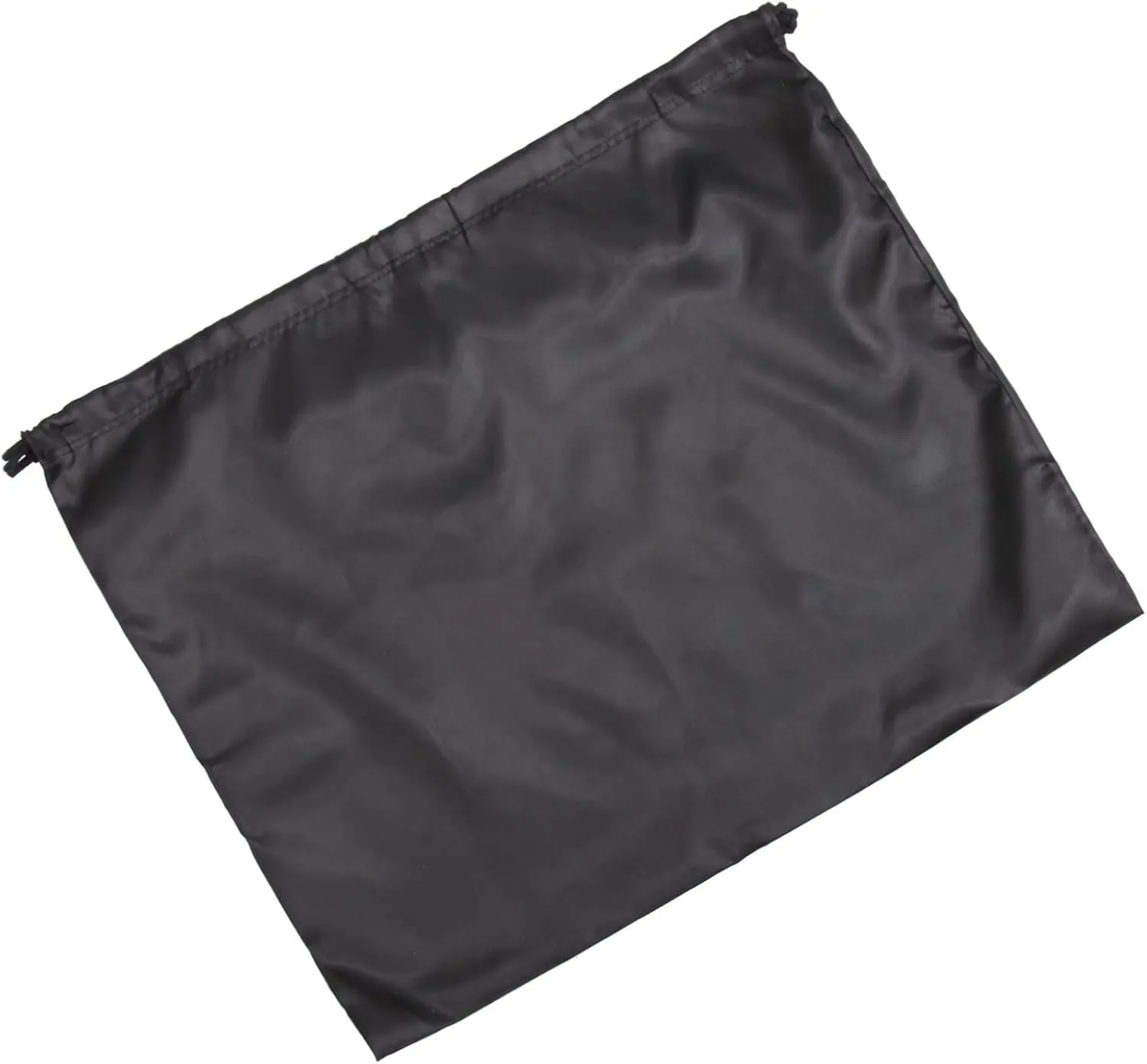Didiseaon 2pcs Dustproof Drawstring Storage Bags for Household Toy Clothing Quilt Large Bulk Silk Fabric Black