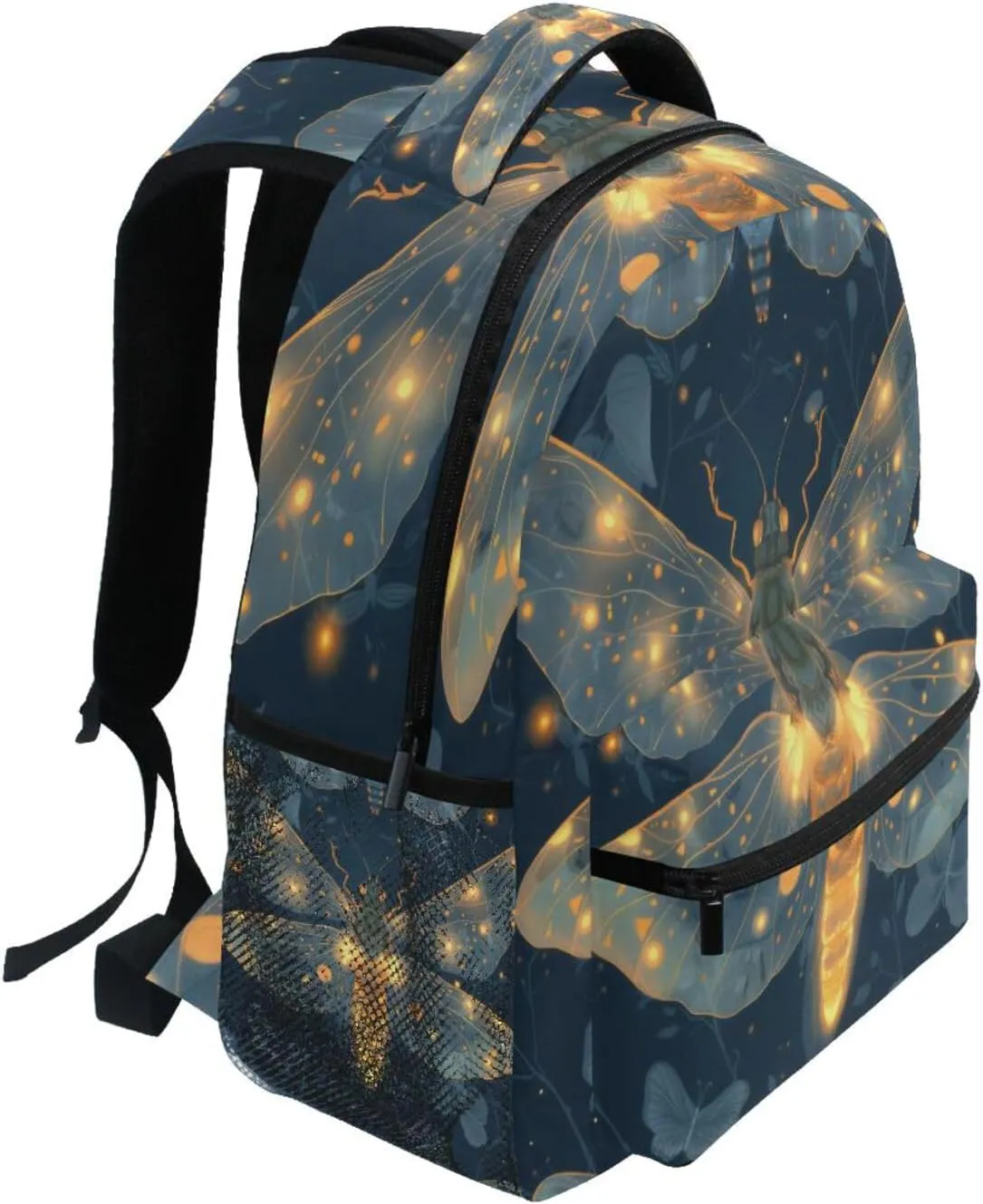 Firefly Backpack Laptop Backpack Casual Daypack with Name Tag for Men Women, Fits 15" Laptop
