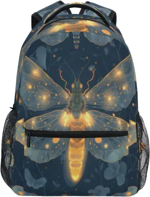 Firefly Backpack Laptop Backpack Casual Daypack with Name Tag for Men Women, Fits 15" Laptop