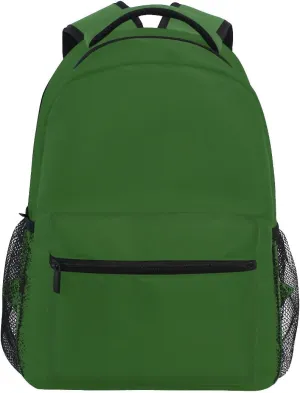 GAIGEO Cactus Green Backpack School, Ergonomic Comfort Fit Boys Backpack 10-12 Years Old, Name Tag, Stand Alone, M