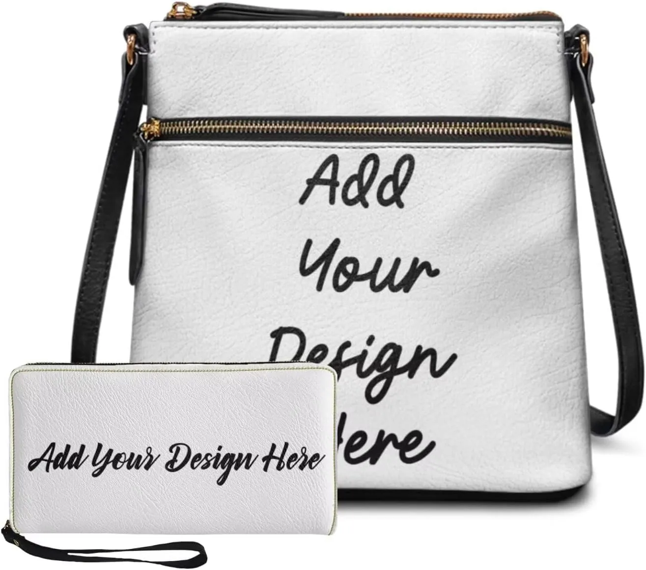 GIFTPUZZ Purse and Wallet Set for Women Ladies Hobo Bag Crossbody Bags Leather Shoulder Bag Valentine's Day Gifts
