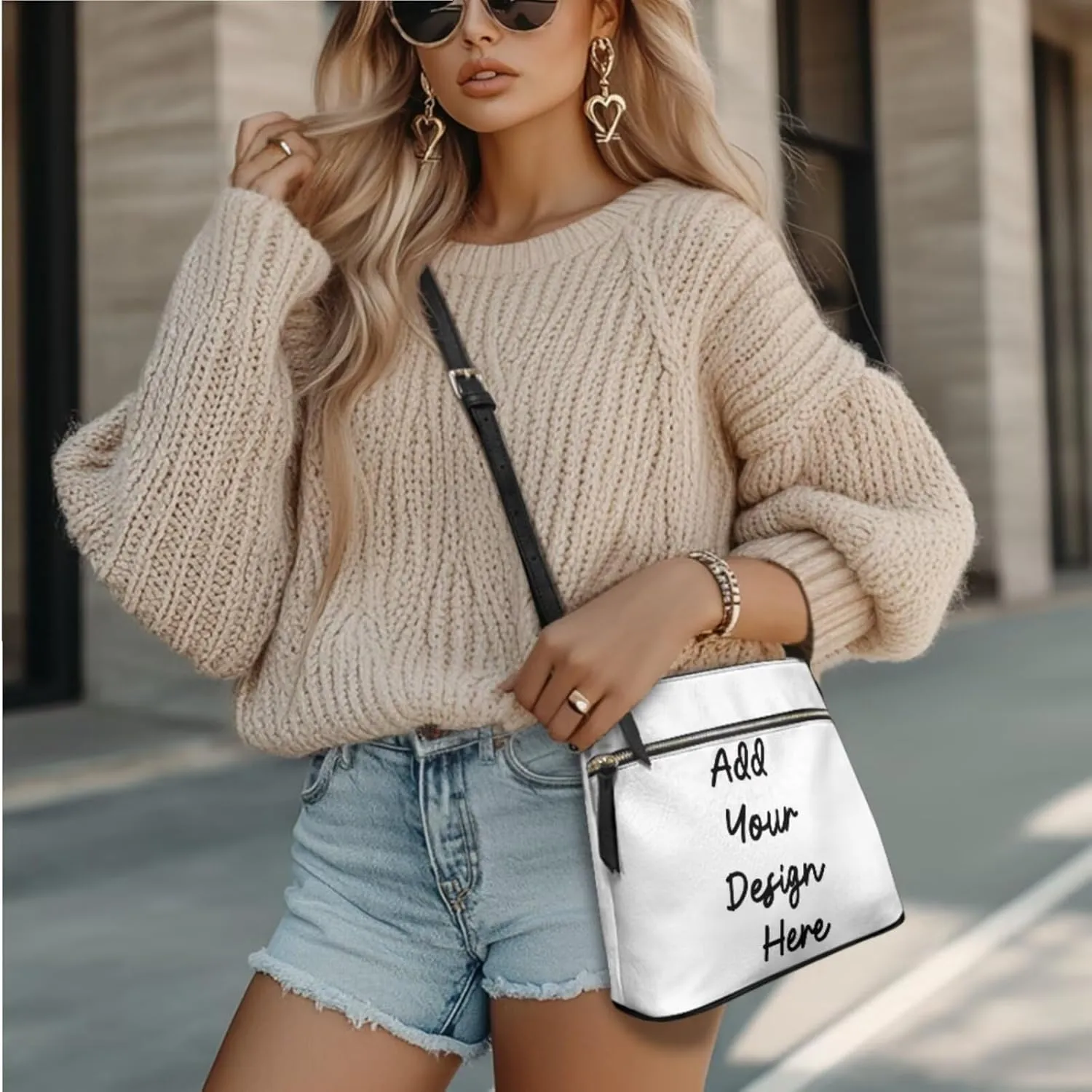 GIFTPUZZ Purse and Wallet Set for Women Ladies Hobo Bag Crossbody Bags Leather Shoulder Bag Valentine's Day Gifts