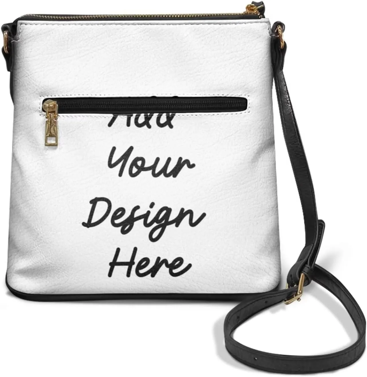 GIFTPUZZ Women's Leather Shoulder Bag Large Crossbody Bag with Long Adjustable Strap for Laides Zipper Handbag