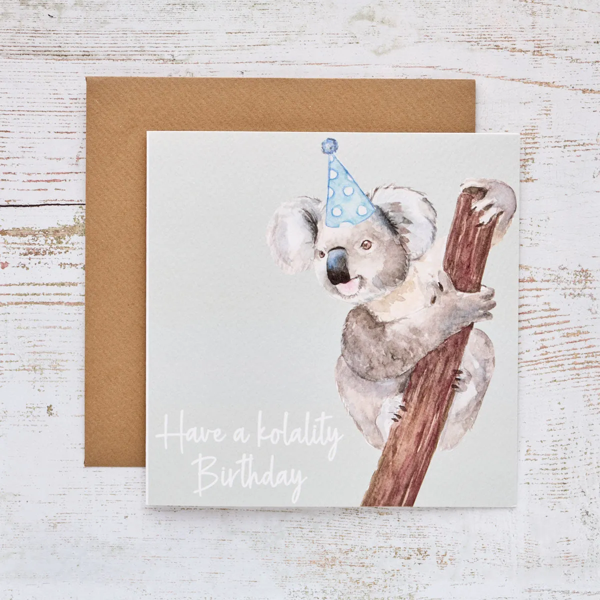 Koala Birthday Greetings Card