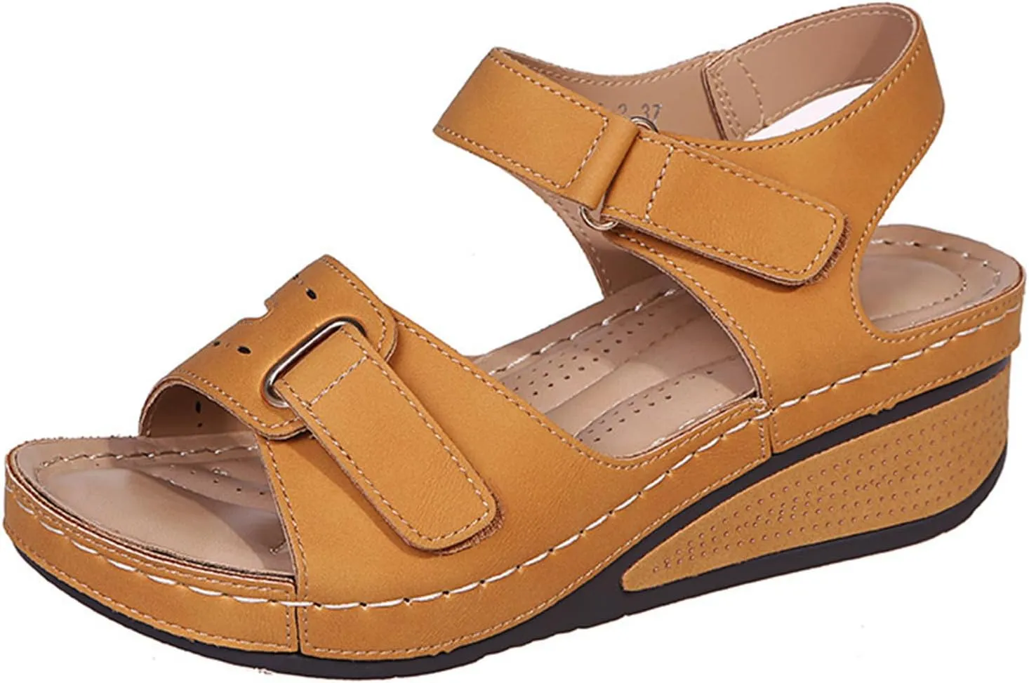 Ladmiple Women's Sandals Comfortable Dressy Orthotic Flips Flops Arch Support for Flat feet Orthopedic Slides Walking Shoes