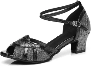 Latin Dance Shoes Ballroom Dance Shoes Women Professional Salsa Practice Performance Dancing Shoes
