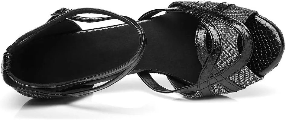Latin Dance Shoes Ballroom Dance Shoes Women Professional Salsa Practice Performance Dancing Shoes