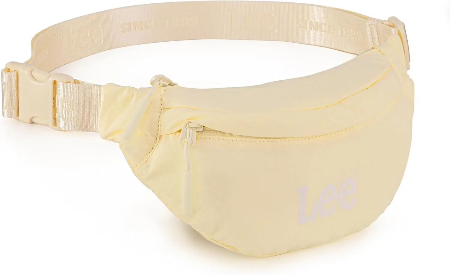 Lee Fanny Packs for Women Water-Resistant Crossbody Bag Lightweight Waist Pack for Travel & Everyday Use, Beige