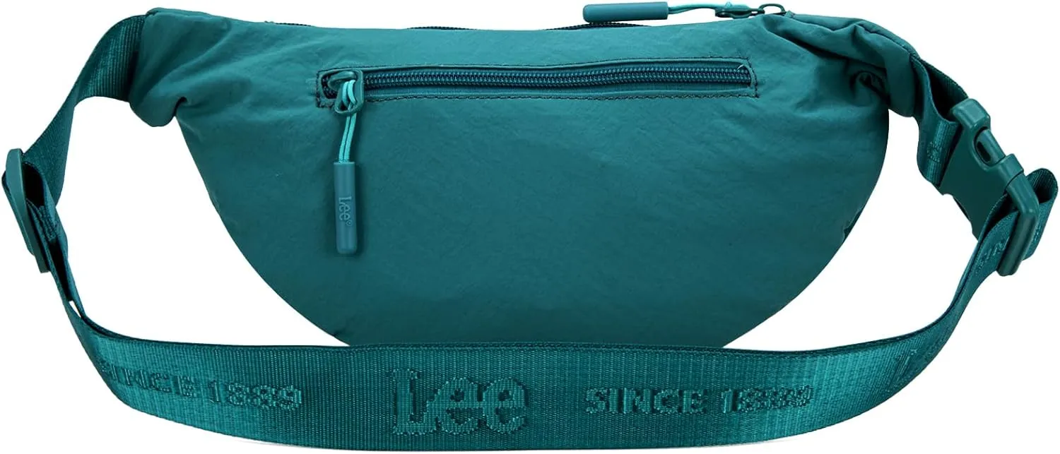 Lee Fanny Packs for Women Water-Resistant Crossbody Bag Lightweight Waist Pack for Travel & Everyday Use, Blue Turquoise