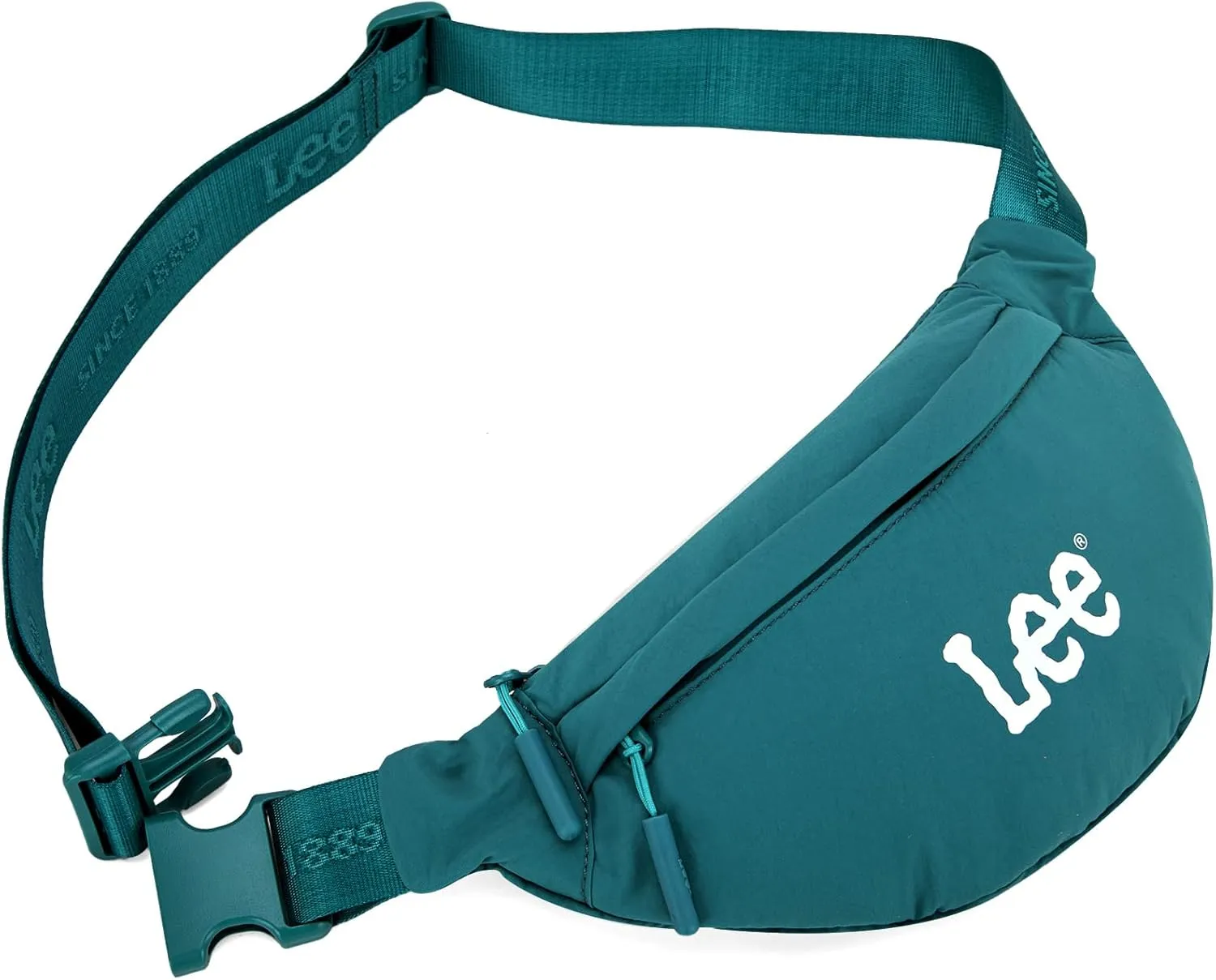 Lee Fanny Packs for Women Water-Resistant Crossbody Bag Lightweight Waist Pack for Travel & Everyday Use, Blue Turquoise