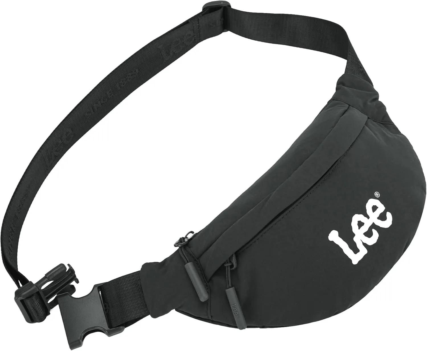 Lee Fanny Packs for Women Water-Resistant Crossbody Bag Lightweight Waist Pack for Travel & Everyday Use, Dark Gray