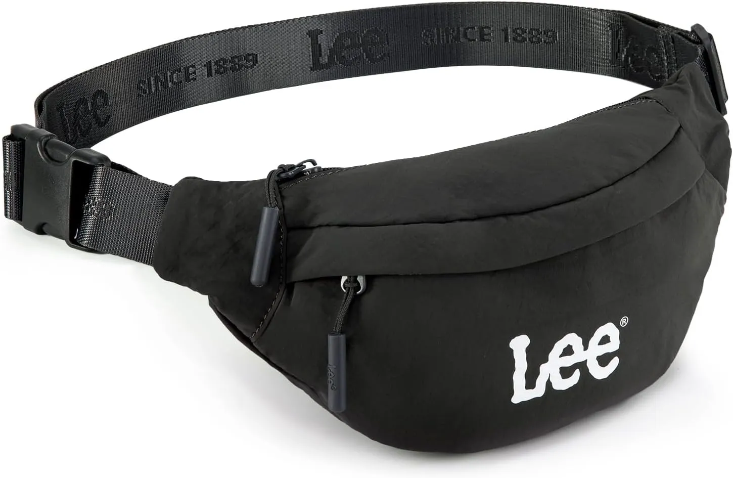 Lee Fanny Packs for Women Water-Resistant Crossbody Bag Lightweight Waist Pack for Travel & Everyday Use, Dark Gray