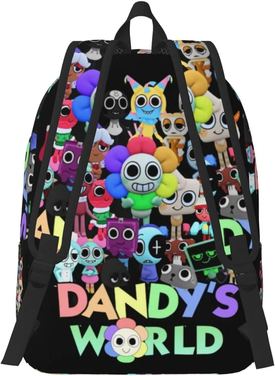 Leisure canvas Backpacks Dandys World Elementary Rucksack Gifts casual Laptop Backpacks For Daily Work Daypack Bookbags