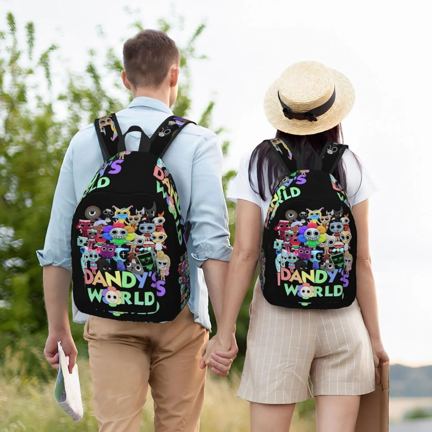 Leisure canvas Backpacks Dandys World Elementary Rucksack Gifts casual Laptop Backpacks For Daily Work Daypack Bookbags