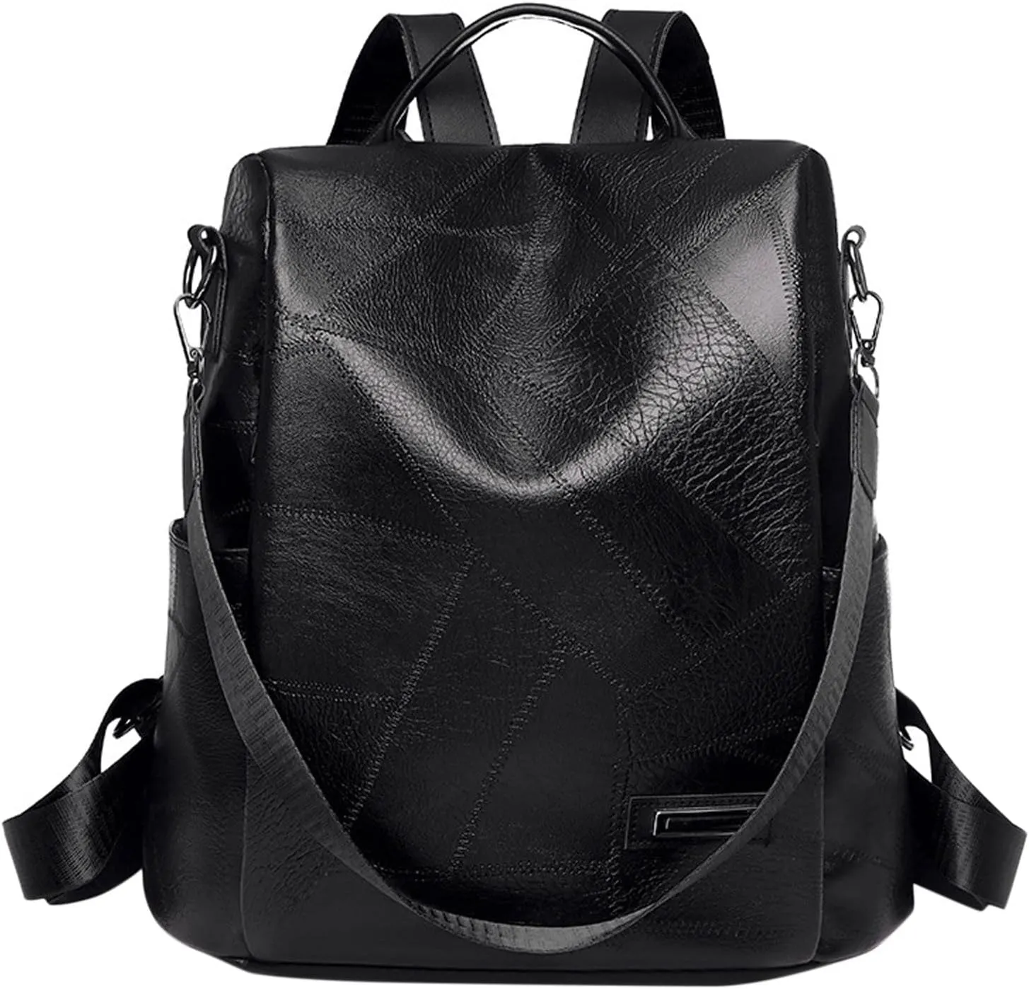 Lightweight Puffer Quilted Travel Backpack Letter Purse Mobile Phone Messenger Bags Zipper Animal Print Rucksack