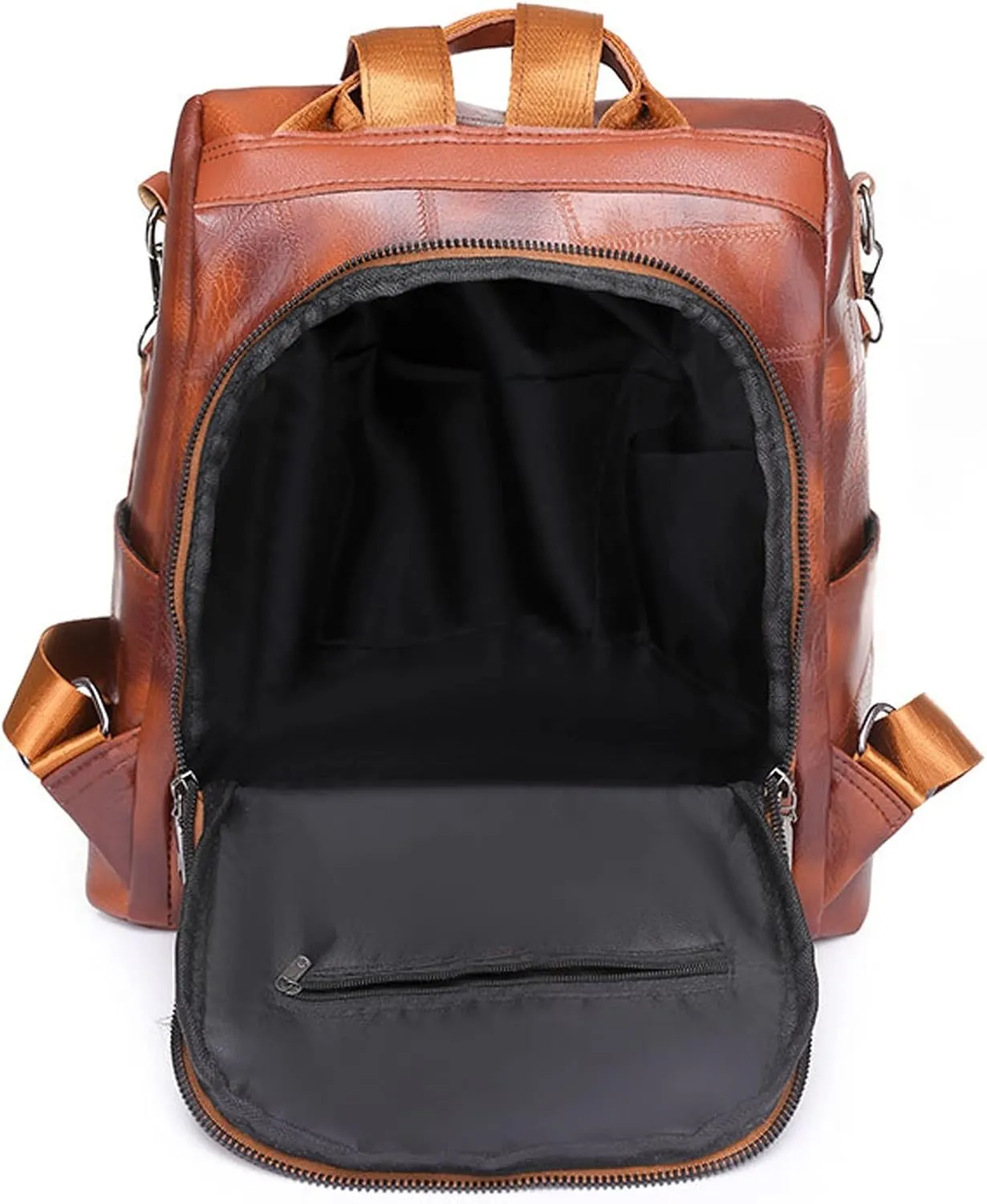 Lightweight Puffer Quilted Travel Backpack Letter Purse Mobile Phone Messenger Bags Zipper Animal Print Rucksack